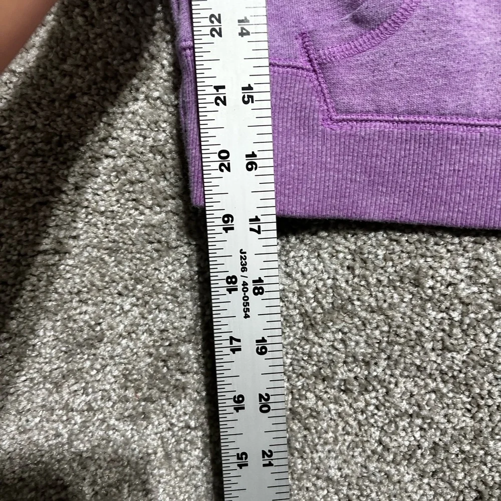 Justice Love One Another Purple Girls Sweatshirt Size 8